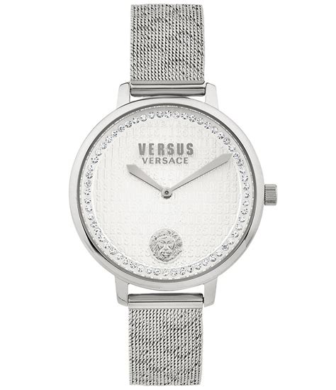 versus versace uhr damen rot|Versace la villette crystal.